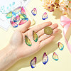 4 Sets Epoxy Resin Pendants RESI-CJ0005-18-4