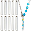 10Pcs 304 Stainless Steel Pendants FIND-SC0010-30-1