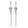 Tibetan Style Alloy Big Pendants FIND-G078-32D-AS-1
