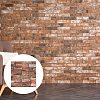 XPE Foam 3D Anticollision Wall Stickers Brick Pattern Stickers DIY-WH0591-086B-6