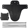 Road Mtb Bike Fender Under Saddle Dry Smart Ass Rear Mudguard Universal AJEW-WH0143-34B-1