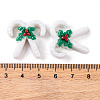 Christmas Decorations Theme Opaque Resin Decoden Cabochons RESI-Z026-01D-3