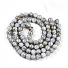Baking Paint Glass Beads Strands DGLA-N003-10mm-B01-3