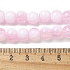 Crackle Glass Beads Strands GLAA-U001-8mm-03-4