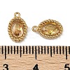 Ion Plating(IP) 304 Stainless Steel Micro Pave Cubic Zirconia Charms STAS-K256-19G-09-3