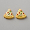 Opaque Resin Decoden Cabochons LS-RESI-WH0077-50-1