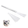 Plastic Simulated Animal Whiskers for Crafts Needle Felting DIY-WH0430-904A-02-1