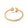 304 Stainless Steel Open Cuff Rings RJEW-Q808-01A-G-3