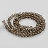 Transparent Glass Bead Strands GLAA-G013-8mm-63-2