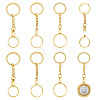 ARRICRAFT 6Pcs 3 Style Zinc Alloy Medallion or Coin Holder Keychain KEYC-AR0001-07-1
