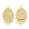 Druzy Resin Links Connectors RESI-T019-06J-1