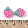Fruit & Vegetable Theme Handmade Polymer Clay Beads CLAY-F006-02C-3