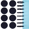 12Pcs Plastic Loose Leaf Ring Round Binder Discs DIY-CP0010-97A-1