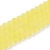 Transparent Glass Beads Strands X-EGLA-A044-T8mm-MD29-1