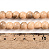Baking Paint Glass Beads Strands DGLA-N013-8mm-07-4