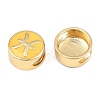 12Pcs Brass Beads ENAM-I046-02G-2