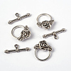 Tibetan Style Toggle Clasps LS-LF0026Y-NF-3