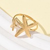 304 Stainless Steel Cuff Rings RJEW-P150-03B-G-3