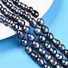 Natural Cultured Freshwater Pearl Beads Strands PEAR-N012-09F-01-1