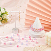 150Pcs 3 Colors Transparent Two Tone Spray Painted Glass Beads GLAA-LT0001-04D-3