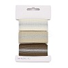 9 Yards 3 Styles Polyester Ribbon SRIB-A014-K07-4