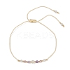 Natural stone constellation bracelet with 12 zodiac signs X-NR2952-10-2
