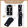 Imitation Leather Garment Accessories KEYC-WH0027-122-2