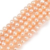Natural Cultured Freshwater Pearl Beads Strands PEAR-P064-19E-08C-2
