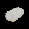 Natural White Jade Carved Pendants G-S384-01F-3