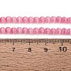 Glass Imitation Cat Eye Beads Strands GLAA-N075-01A-06-4