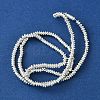Electroplated Synthetic Non-Magnetic Hematite Beads Strands G-H020-J01-04-2