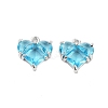 Brass Pave Cubic Zirconia Charms KK-Z059-09P-1