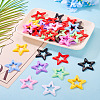 40Pcs Opaque Acrylic Pendants MACR-TA0002-84-5