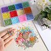 156g 12 Style Glass Seed Beads SEED-SC0001-32A-05-3