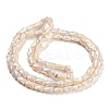 AB Color Plated Glass Beads Strands EGLA-P051-06B-B07-3