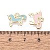 Alloy Enamel Pendants ENAM-N069-12P-3