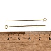 Brass Eye Pins KK-H502-02G-G-3