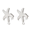 304 Stainless Steel Stud Earring Findings STAS-D391-03B-P-1