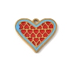 304 Stainless Steel Enamel Charms LS-STAS-P388-19H-G-1