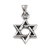316 Surgical Stainless Steel Pendants STAS-K276-14B-AS-1