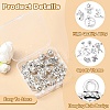 30Pcs 10 Styles Tibetan Style Zinc Alloy Pendants FIND-YW0006-56-3