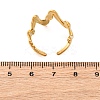 Marine Animal Theme 304 Stainless Stee Open Cuff Rings RJEW-Q005-01G-G-3