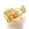Rack Plating Brass Pendants KK-I720-57G-2