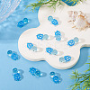 12Pcs Luminous Translucent Resin Sea Animal Cabochons RESI-TA0004-56F-4