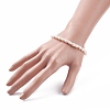 Grade A Natural Pearl Beaded Bracelets with Brass Spring Ring Clasps for Women X-BJEW-JB08037-3