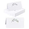 Rectangle Paper Table Place Cards AJEW-WH0752-125A-1