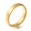 Ion Plating(IP) 304 Stainless Steel Finger Rings for Women RJEW-B066-13G-03-1