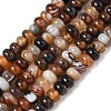 Natural Banded Agate Beads Strands G-F790-I01-01P-2