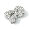 Rack Plating Brass Clear Cubic Zirconia Pendants KK-S378-01P-R-2