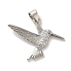 Rack Plating Brass Micro Pave Cubic Zirconia Pendants KK-U027-29P-1